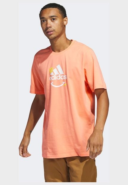 Camiseta adidas Sportswear Change Through Sports Coral - Marca adidas Sportswear