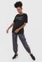 Camiseta Nike Sportswear Boy Swoos Preta - Marca Nike Sportswear