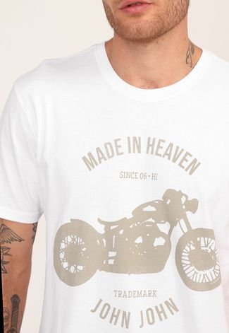 Camiseta John John Made In Heaven Branca