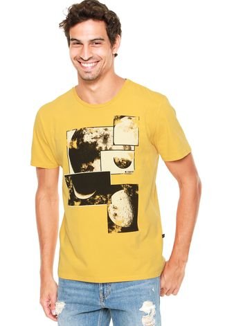 Camiseta Forum Estampa Amarelo