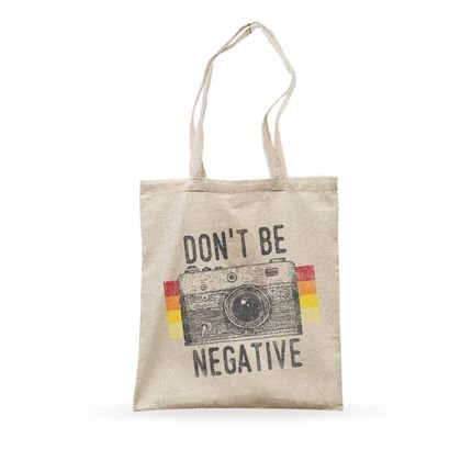 Ecobag Don't Be Negative - Marca Studio Geek 