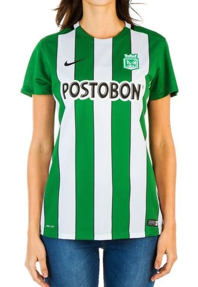 Camiseta Verde-Blanco Atlético Nacional Em An Womens Home Jsy - Compra Ahora | Dafiti Colombia