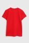 Camiseta Colcci Fun Infantil Surf Vermelha - Marca Colcci Fun