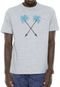 Camiseta Hurley Silk Fronds and Arrows Cinza - Marca Hurley