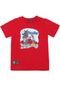 Camiseta Ecko Menino Personagens Vermelha - Marca Ecko Unltd