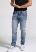 Calça Jeans AX ARMANI EXCHANGE Slim Estonada Azul - Marca AX ARMANI EXCHANGE