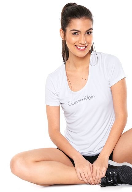 Camiseta Calvin Klein Atletic Institucional Branca - Marca Calvin Klein