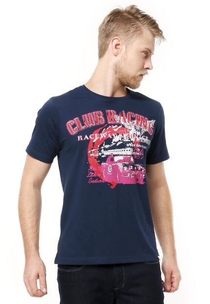 Camiseta FiveBlu Club Racing Azul - Marca FiveBlu