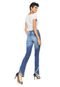 Calça Jeans Biotipo Reta Assimétrica Azul - Marca Biotipo