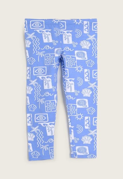 Calça Legging Cotton On Concha Azul - Marca Cotton On