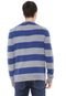 Suéter Tommy Jeans Rugby Stripe Sw Azul - Marca Tommy Jeans