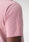 Camiseta Dudalina Reta Mini Stripes Rosa - Marca Dudalina