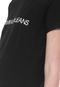 Camiseta Calvin Klein Jeans Embossed Preta - Marca Calvin Klein Jeans