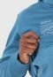 Blusa de Moletom Flanelada Fechada Hang Loose Canguru Logo Azul - Marca Hang Loose