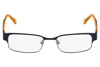 Óculos de Grau Marchon NYC M-Columbus 412 /51 Azul Acetinado/Amarelo
