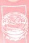 Camiseta Coca-Cola Jeans Estampada Rosa - Marca Coca-Cola Jeans