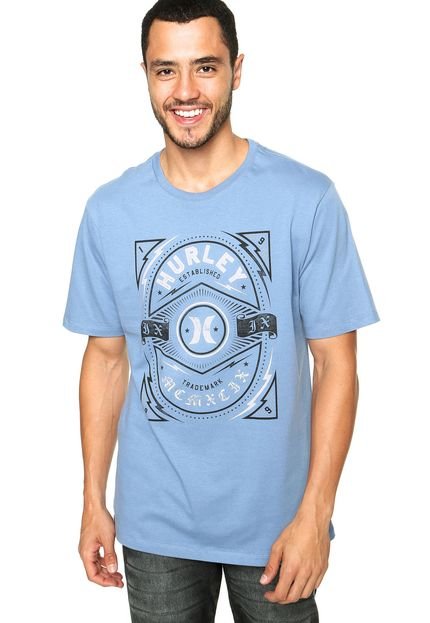 Camiseta Hurley Iron Clad Azul - Marca Hurley