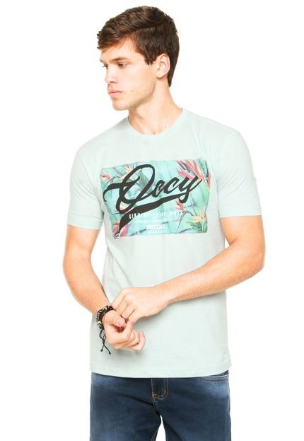 Camiseta Occy Slim Fit Cicely Verde - Marca Occy