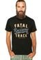 Camiseta Fatal Raceway Preta - Marca Fatal Surf