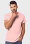 Camiseta Masculina Rosa Lisa Algodão Premium Benellys - Marca Benellys