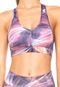 Top Malwee Estampado Roxo - Marca Malwee