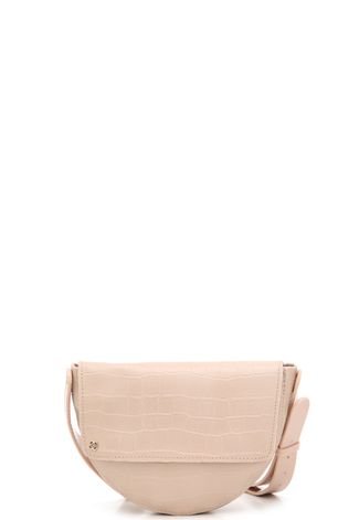 Bolsa/Pochete Petite Jolie Jix Nude Croco PJ4976 - Via Colors - Calçapé  Calçados