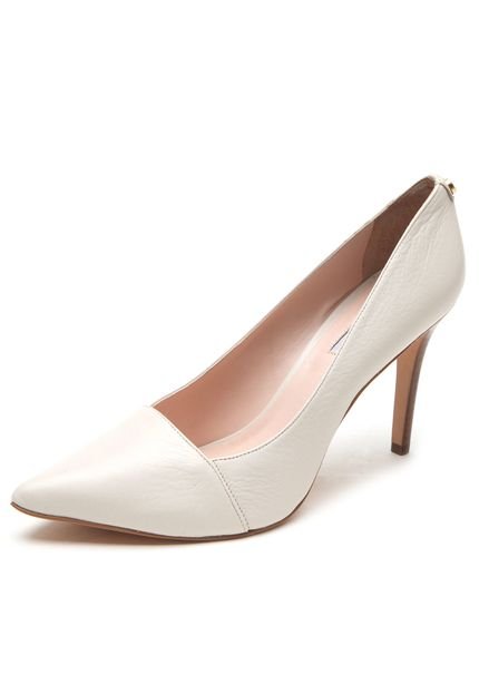 Scarpin Jorge Bischoff Bico Fino Branco - Marca Jorge Bischoff