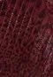 Blusa Shoulder Foil Animal Vinho - Marca Shoulder