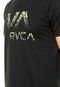 Camiseta RVCA Ancell Preta - Marca RVCA