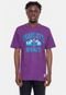 Camiseta NBA Club Charlotte Hornets Roxa Escuro - Marca NBA