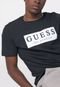 Camiseta Guess Los Angeles Preta/Branca - Marca Guess