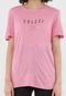 Blusa Colcci Lettering Rosa - Marca Colcci