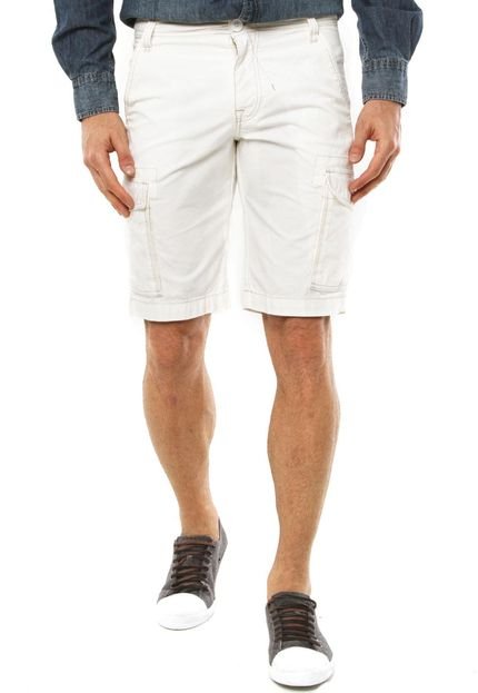 Bermuda Calvin Klein Jeans Pravne Branco - Marca Calvin Klein Jeans