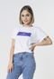 T-Shirt Baby Look Aero Jeans Branca - Marca Aero Jeans