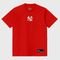 Camiseta Basica Oversized vermelha - Marca Prison
