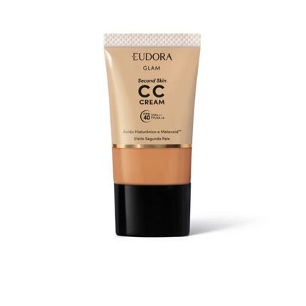 CC Cream Eudora Glam Second Skin Cor 65 - Marca Eudora