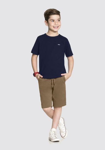 Camiseta Infantil Menino em Malha Básica - Marca Alakazoo