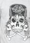 Camiseta Blunt Skull And Bones Cinza - Marca Blunt