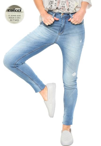 Calça Jeans Colcci Extreme Power Skinny Bia Azul - Marca Colcci