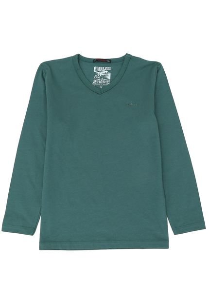 Camiseta Colcci Fun Infantil Lisa Verde - Marca Colcci Fun