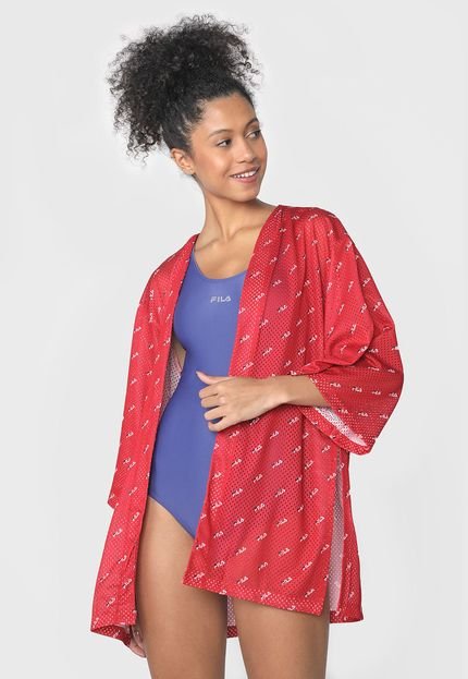 Kimono Fila Swim Vermelho - Marca Fila