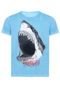 Camiseta Colcci Slim Underwater Azul - Marca Colcci