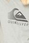 Camiseta Quiksilver Action Logo Cinza - Marca Quiksilver