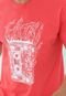 Camiseta Fatal Estampada Coral - Marca Fatal