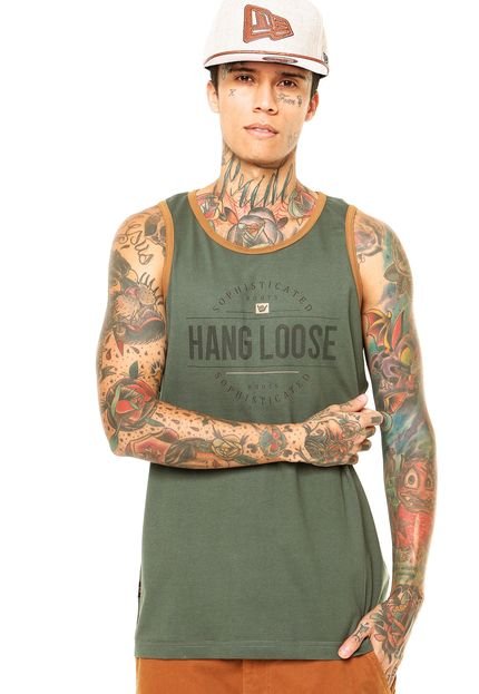 Regata Hang Loose Rasta Verde - Marca Hang Loose