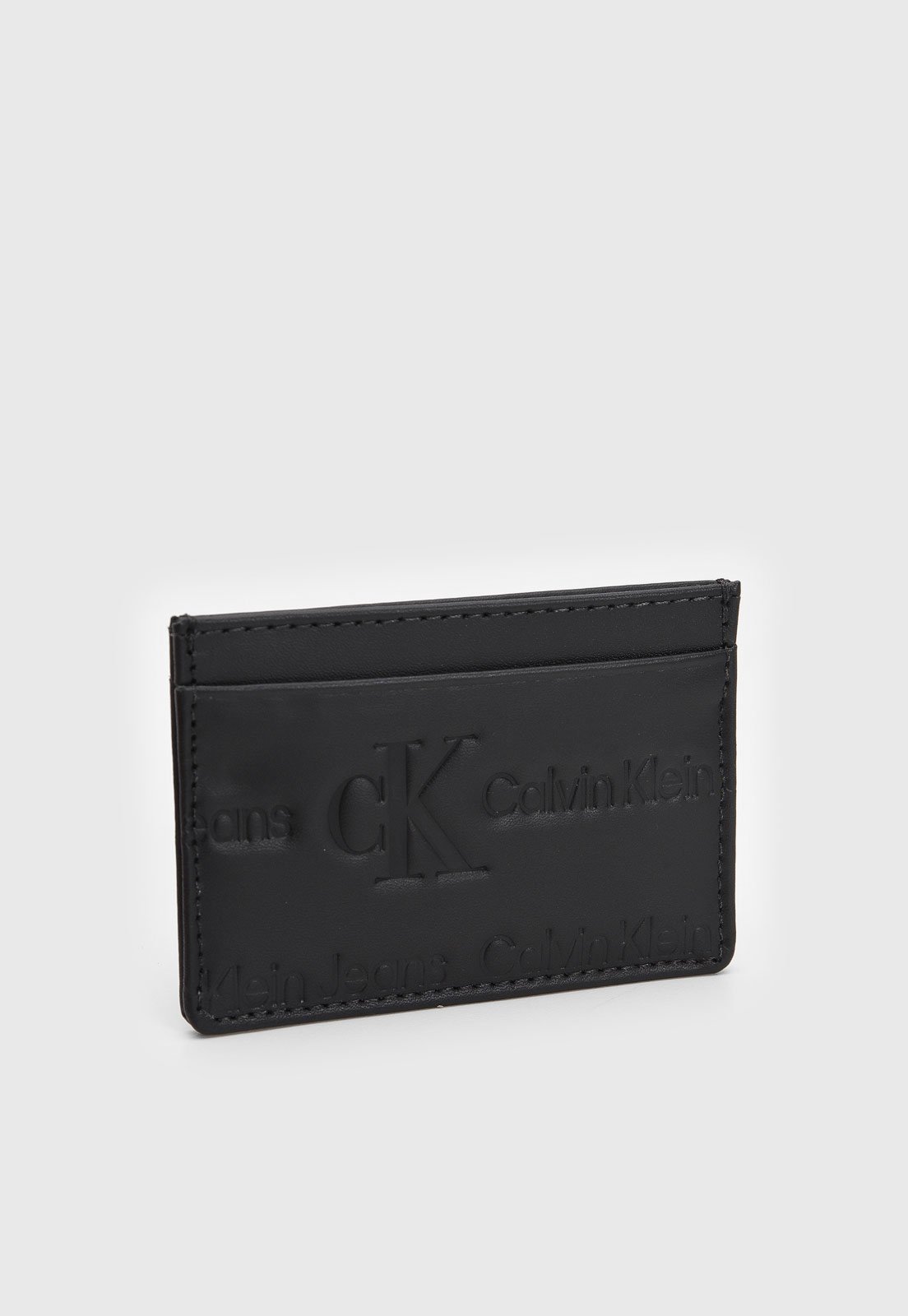 Carteira Retangular Calvin Klein Logo Preta - Marca Calvin Klein