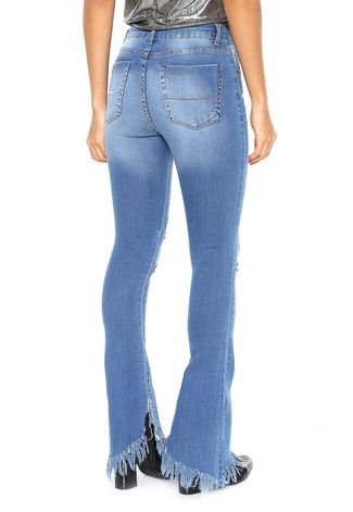 Calça Jeans It's & Co Bootcut Danila Azul