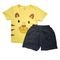 Kit com 2 Conjunto Short e Camiseta Roupas Bebê Verão Menino Azul - Marca Koala Baby