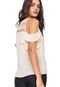 Blusa Endless Off Shoulders Off-white - Marca Endless