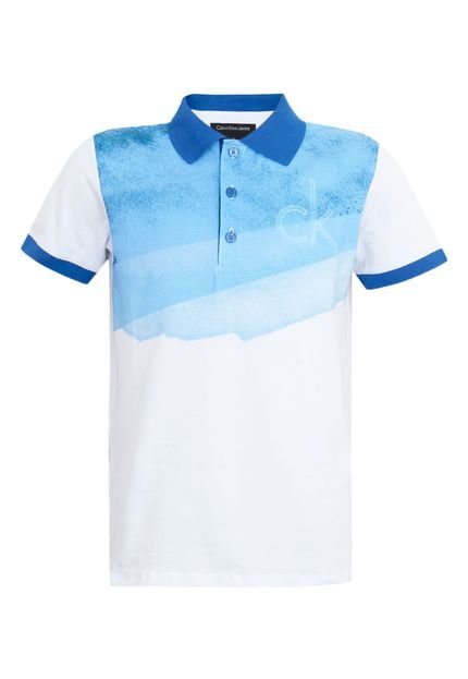 Camisa Polo Calvin Klein Kids Azul - Marca Calvin Klein Kids